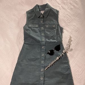 Frank & Oak corduroy dress XS